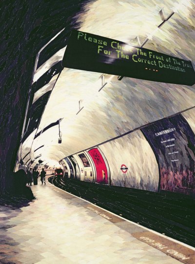 Por favor, revise la parte delantera del tren... 1998 de Ellen Golla